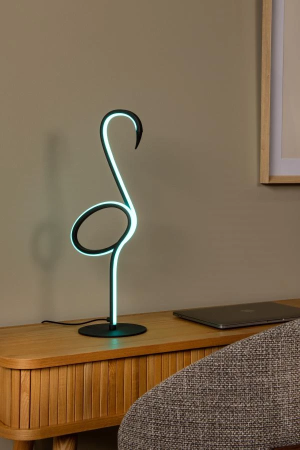 Lucide FLAMINGO - Lámpara de mesa - LED Regul. - RGB - Multicolor - ambiente 5